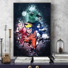 Tableau Naruto Sakura Sasuke et Kakashi