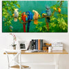 Tableau Oiseaux Tropicaux