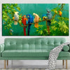 Tableau Oiseaux Tropicaux