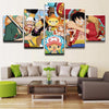 Tableau One Piece 5 Pièces