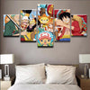 Tableau One Piece 5 Pièces