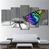 Tableau Papillon Multicolore