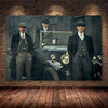 Tableau Peaky Blinders Voiture