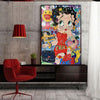 Tableau Pop Art Betty Boop