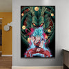 Tableau Super Saiyan Blue et Shenron