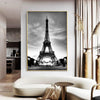 Tableau Tour Eiffel Noir et Blanc