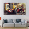 Tableau Voiture Vintage Ferrari