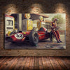 Tableau Voiture Vintage Ferrari